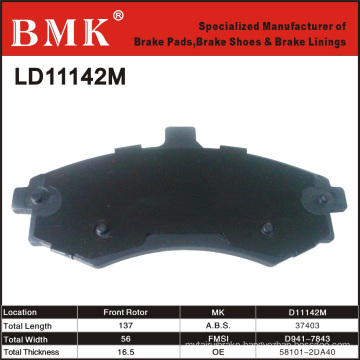 High Quality Brake Pads (D11142M)